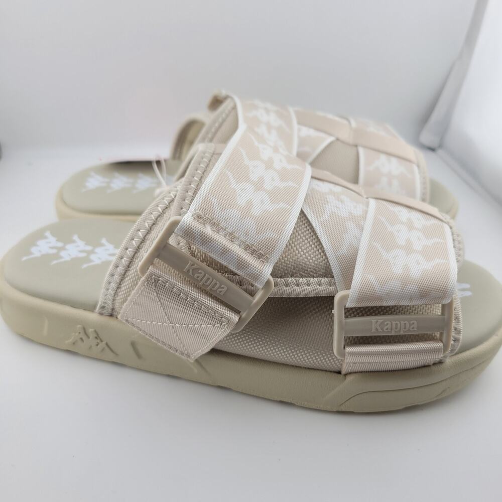 Kappa 222 Banda Mitel 1 white Off-White Unisex Sz 7 NEW IN BOX Sandals House